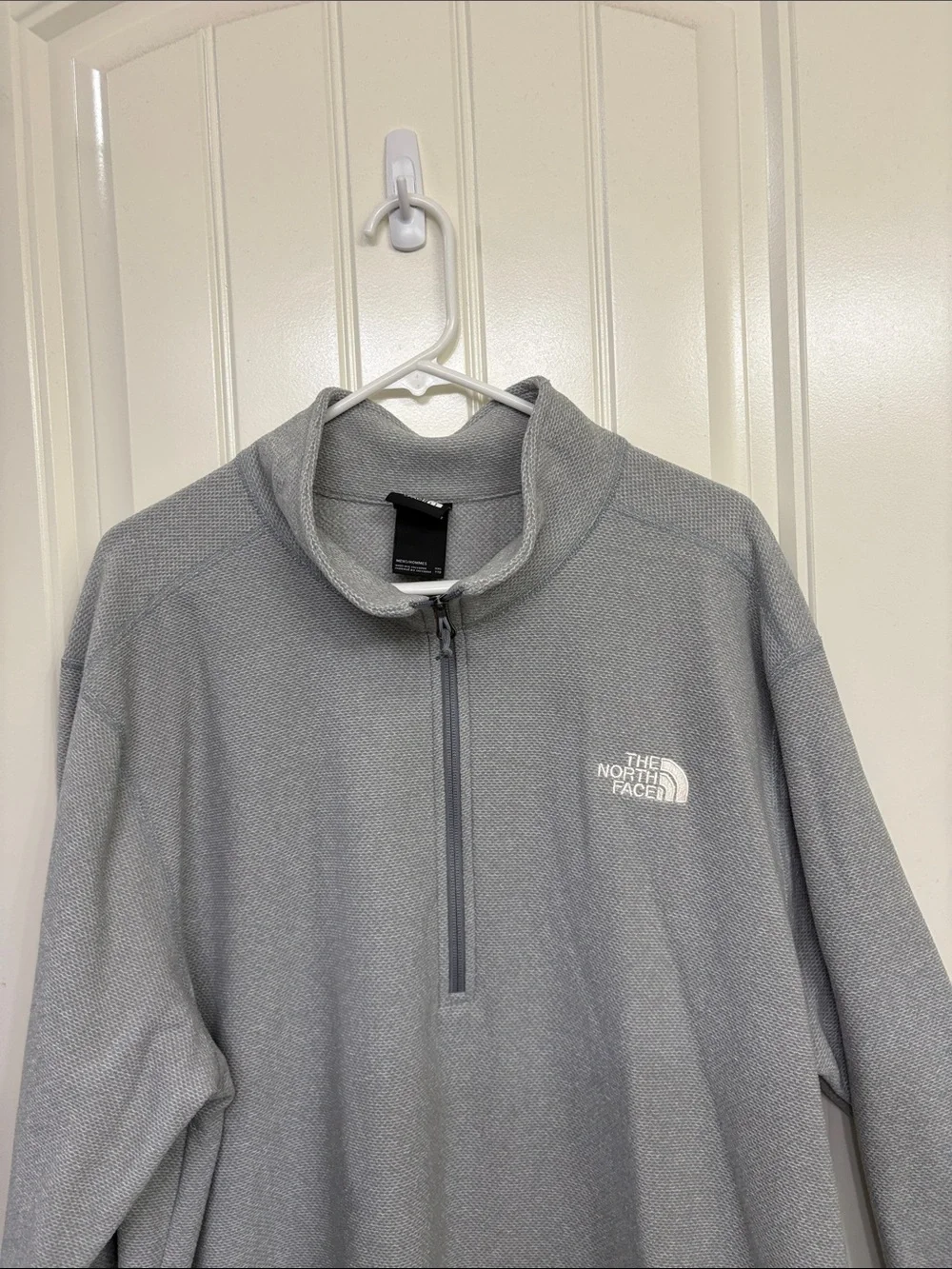 The North Face Mens Waffle Knit Half‎ Zip pullover sweater, XXL